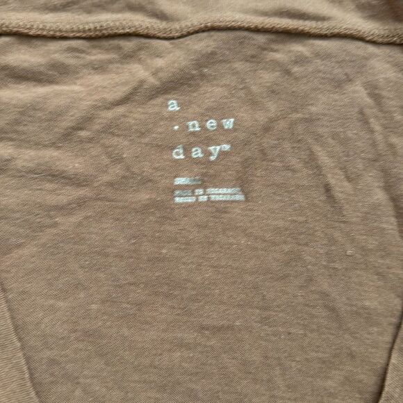 NWOT A NEW DAY V NECK BASIC TEE - Picture 2 of 2